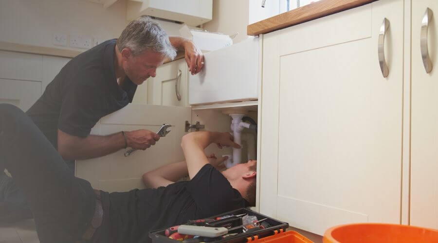 Professional burst pipe repair services in New Ulm, TX